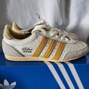 Adidas Japan Sneakers with Yellow Stripes
